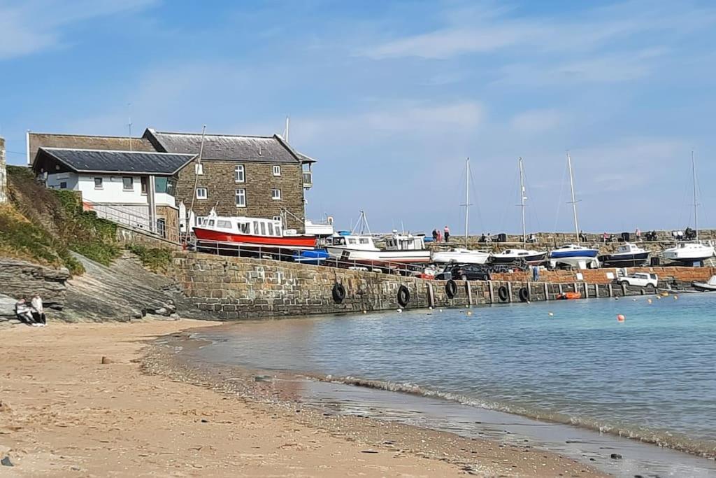 Arvonia Sleeps 7, Sea Views, Dog Friendly Villa New Quay  Exterior photo